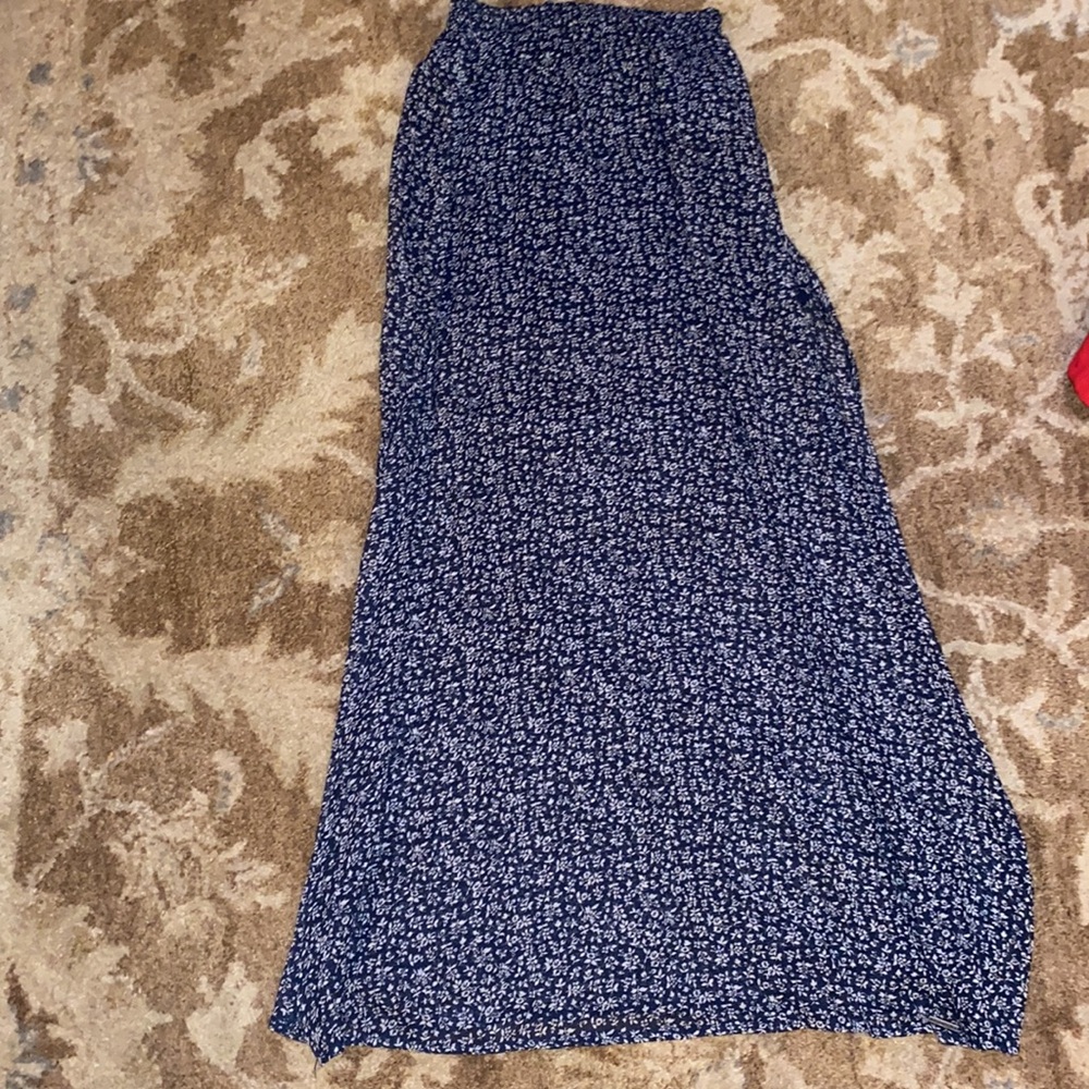 Abercrombie and Fitch sheer floral maxi skirt